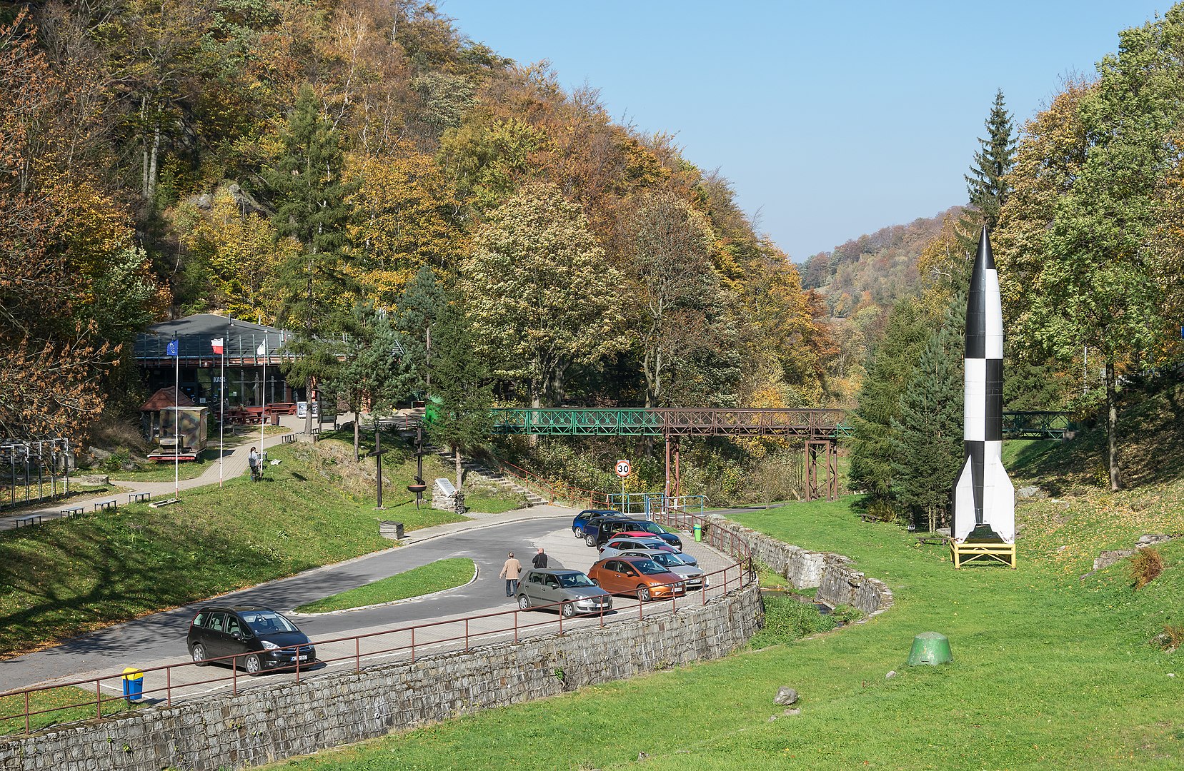 Riese - wejście do kompleksu