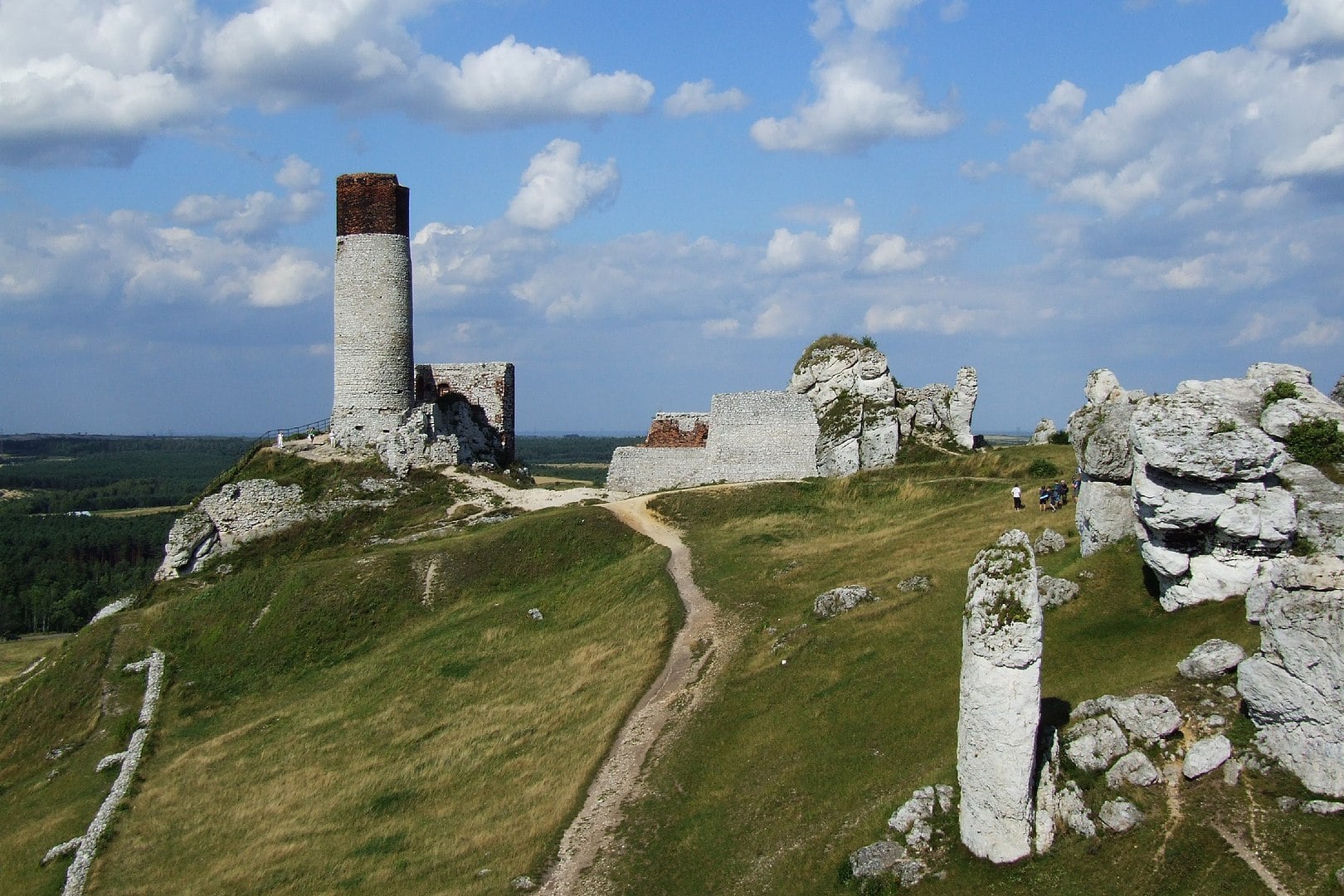 zamek w olsztynie