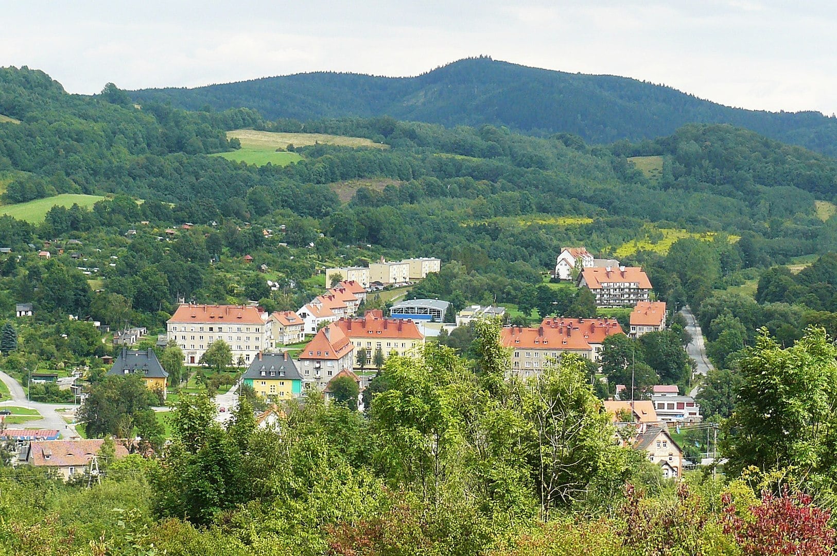 widok na wojcieszów