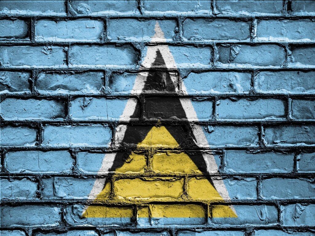 Saint Lucia flaga