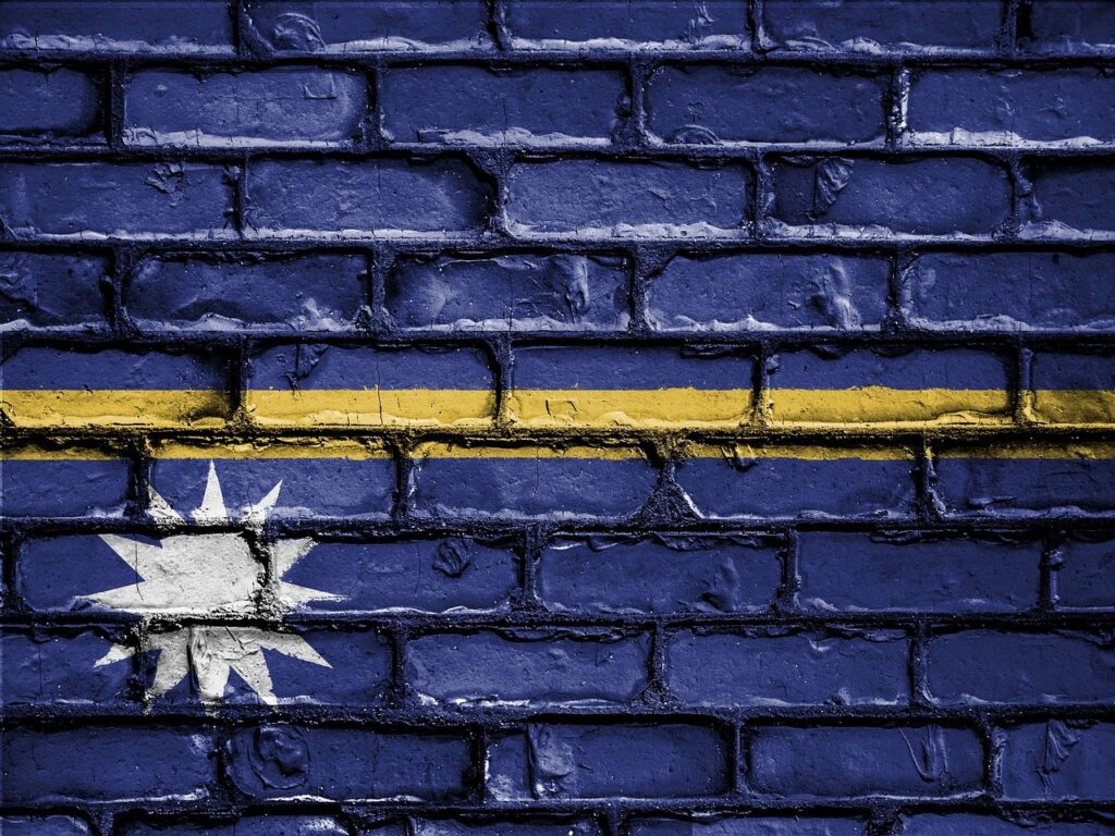 Nauru flaga