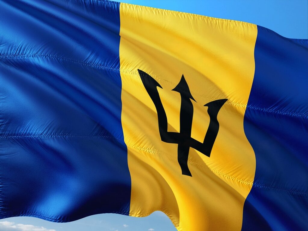 Barbados flaga