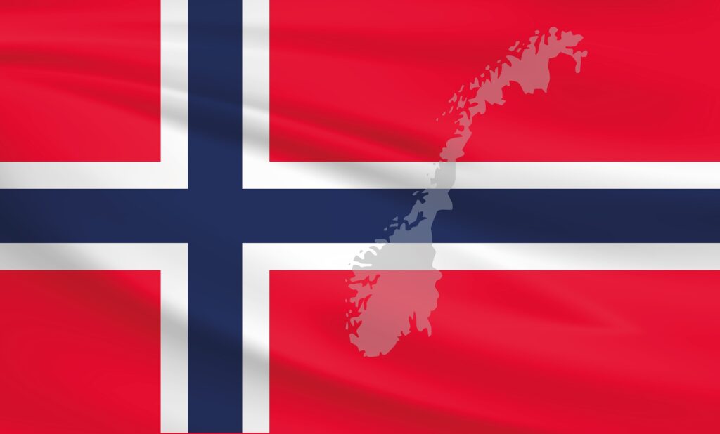 flaga norwegii