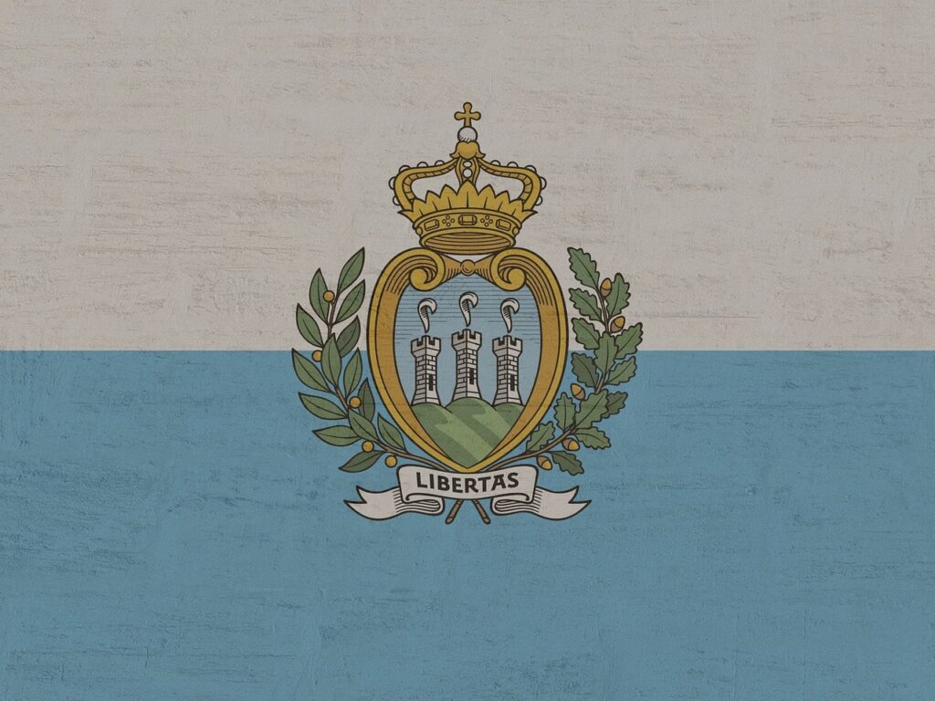 san marino flaga