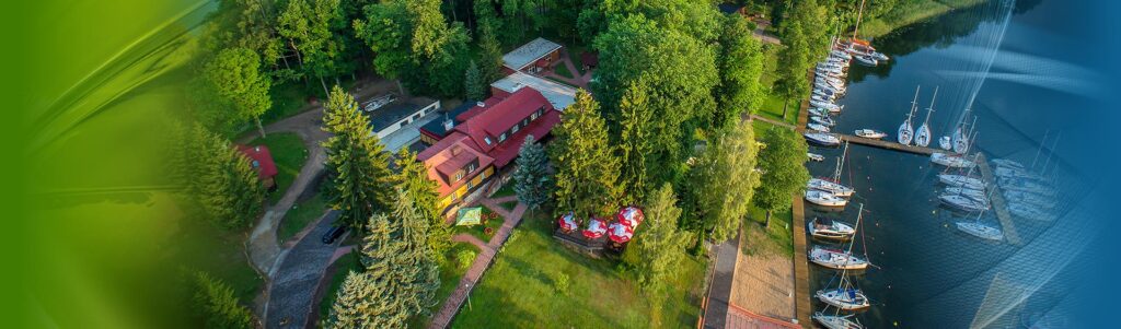 domki łabędzi ostrów